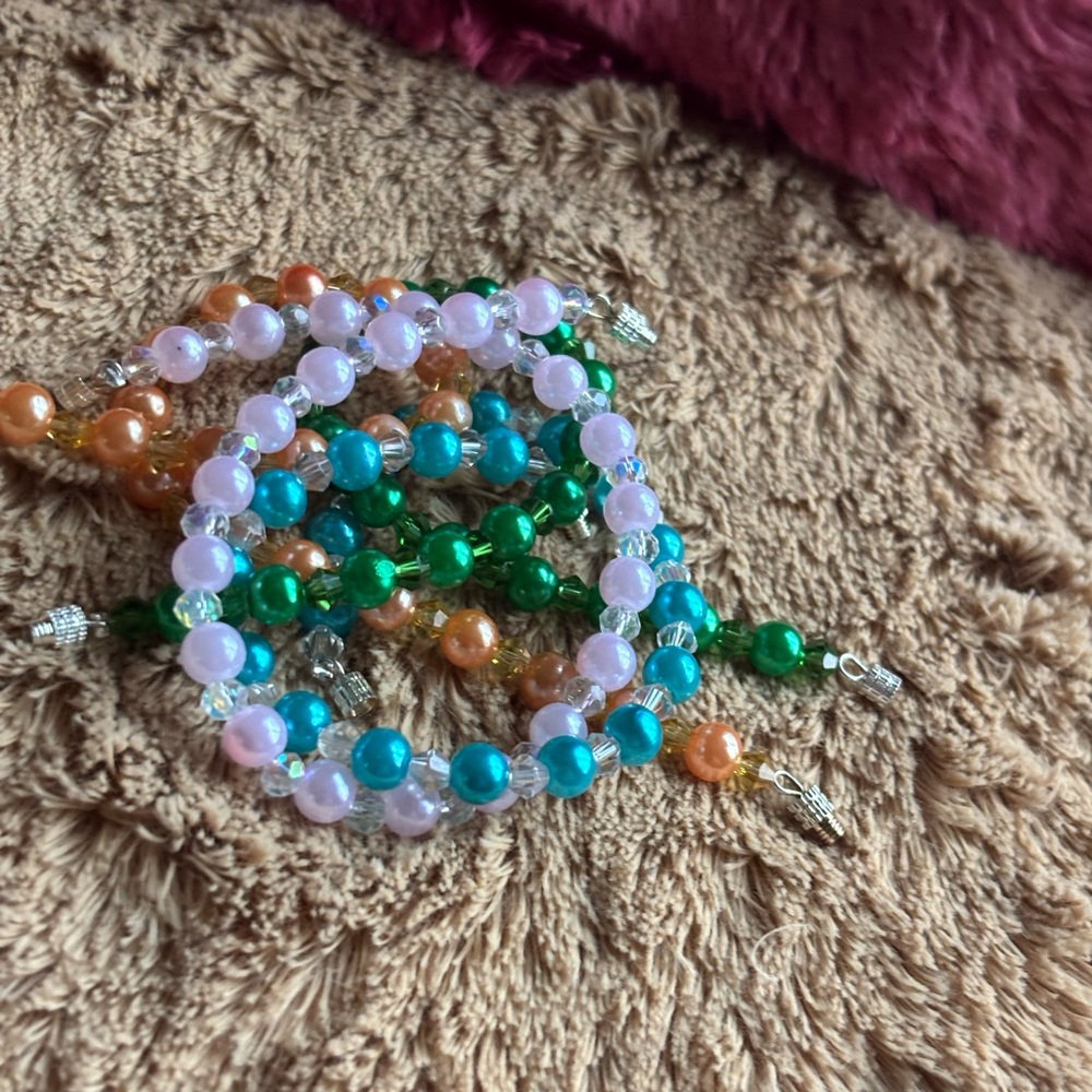 Colorful Beaded  Bracelet Set
